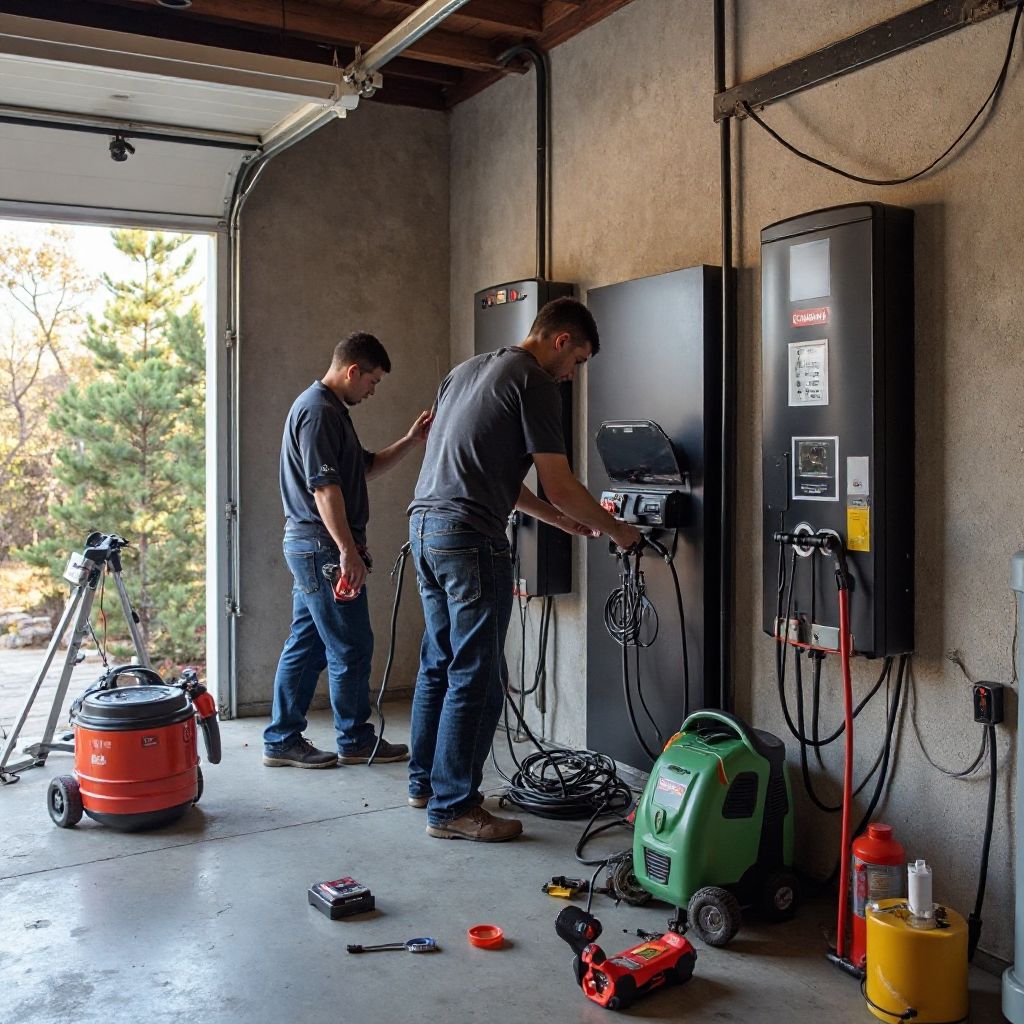 Instalación de puntos de recarga