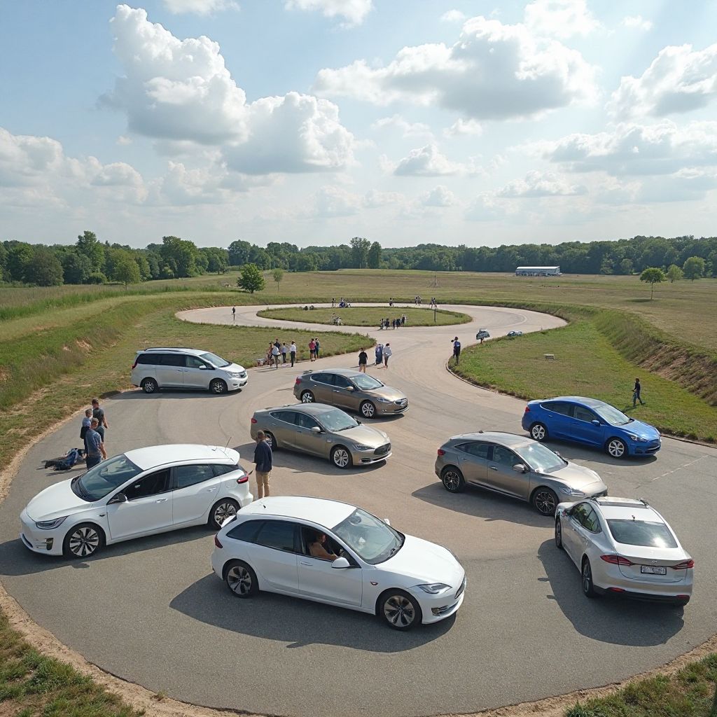 Evento de pruebas de manejo